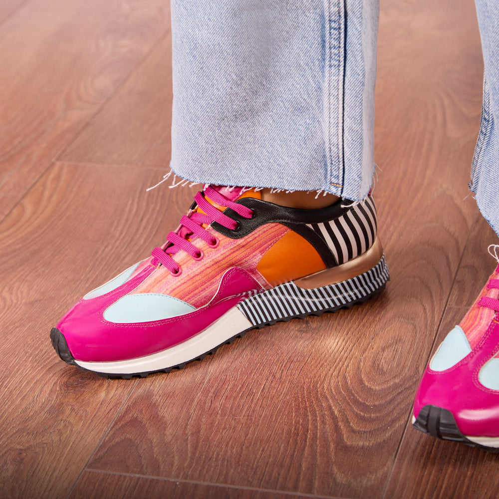 Santa Amaro Multi Color Fuchsia Sneaker