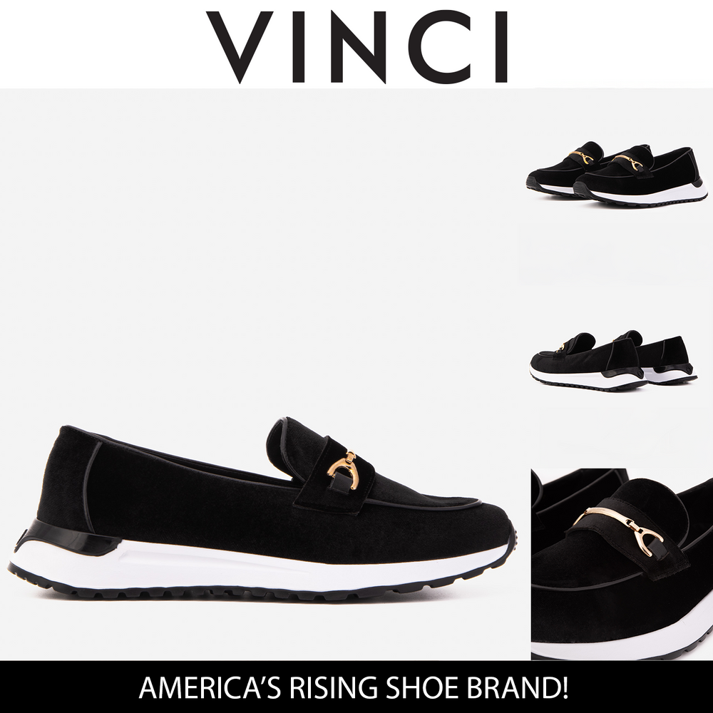 The Milan Black Leather Sneaker