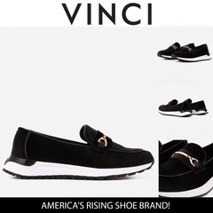 The Milan Black Leather Sneaker