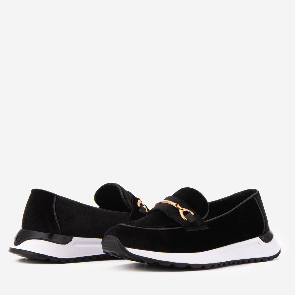 The Milan Black Leather Sneaker