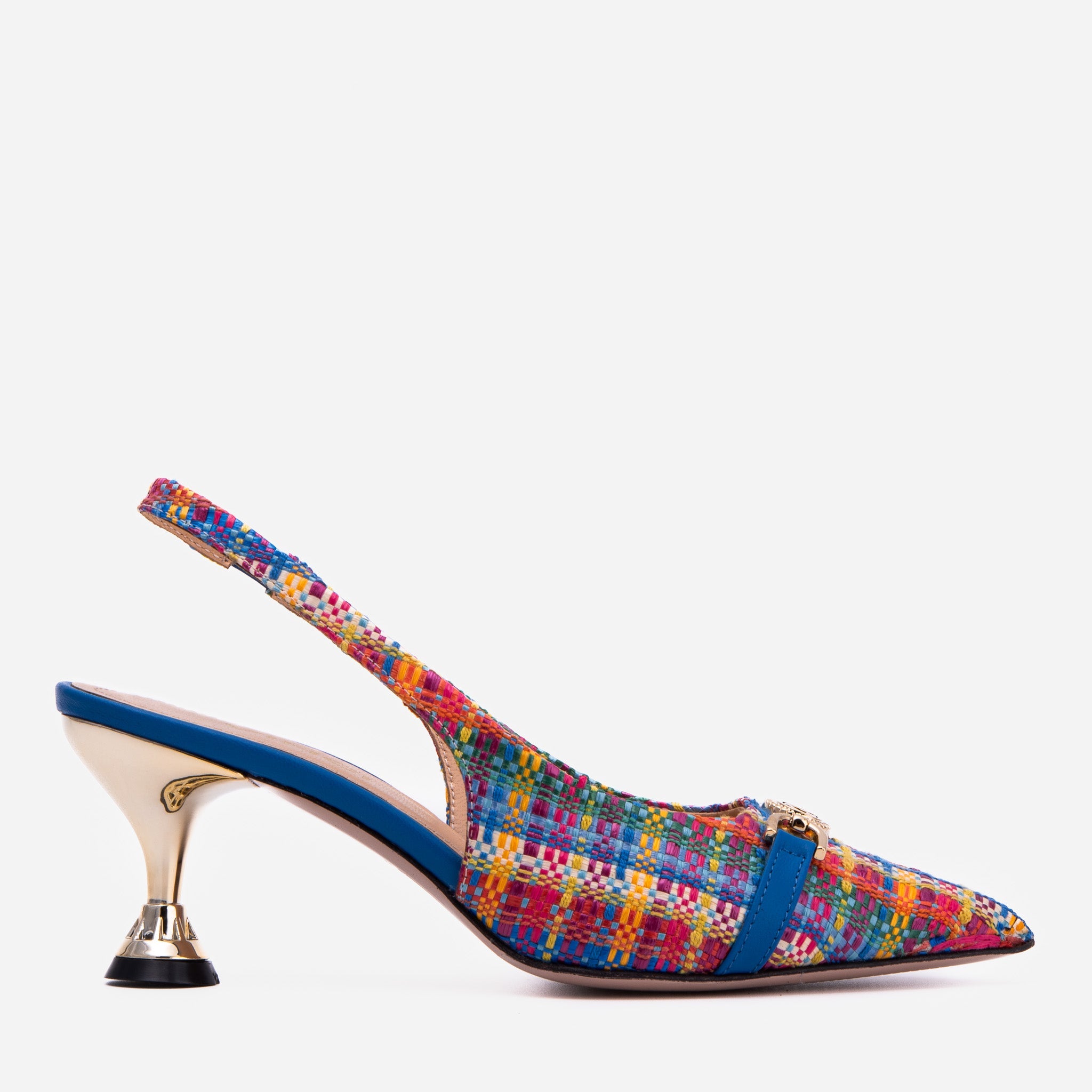 The Zoe Leather Slingback Sandal