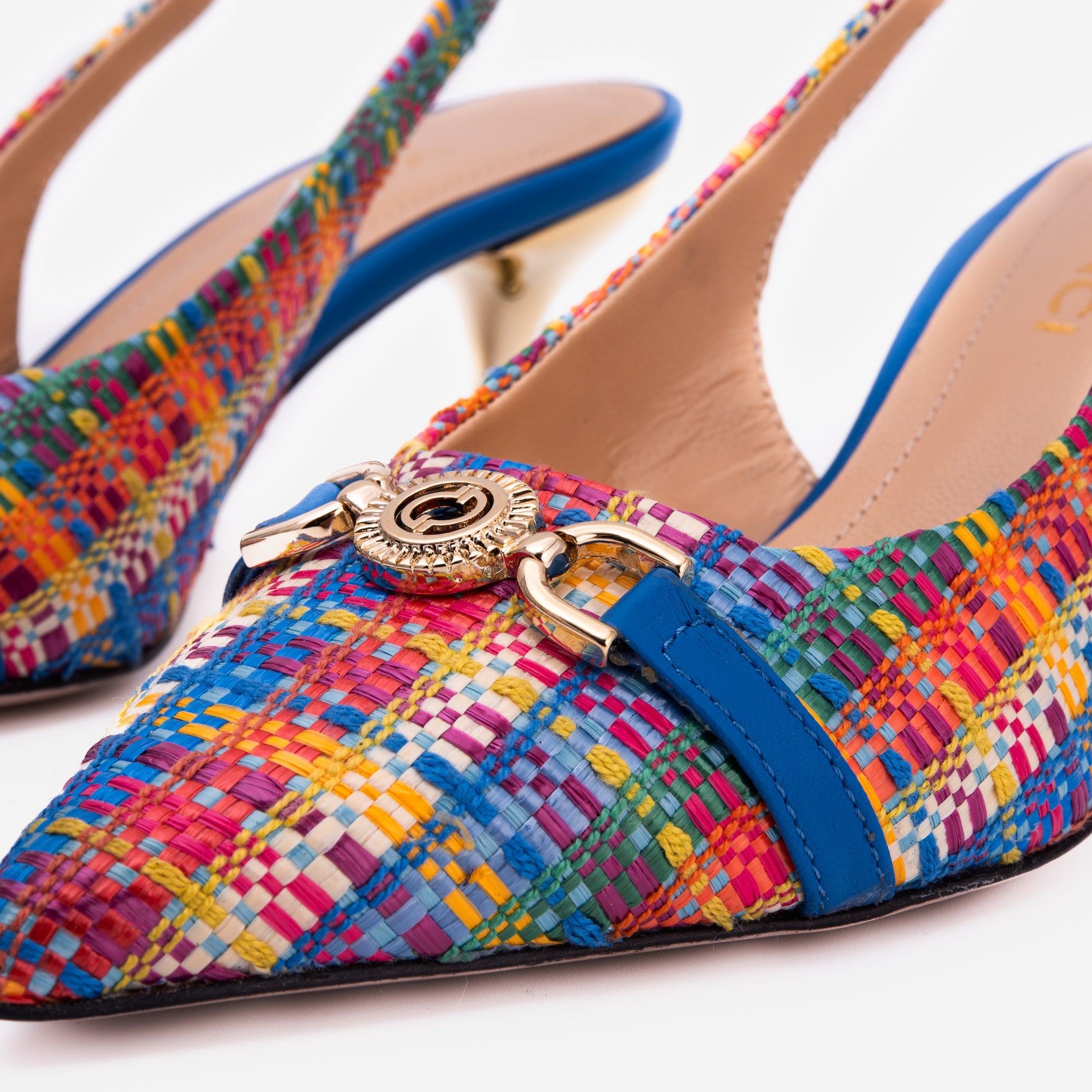 The Zoe Leather Slingback Sandal