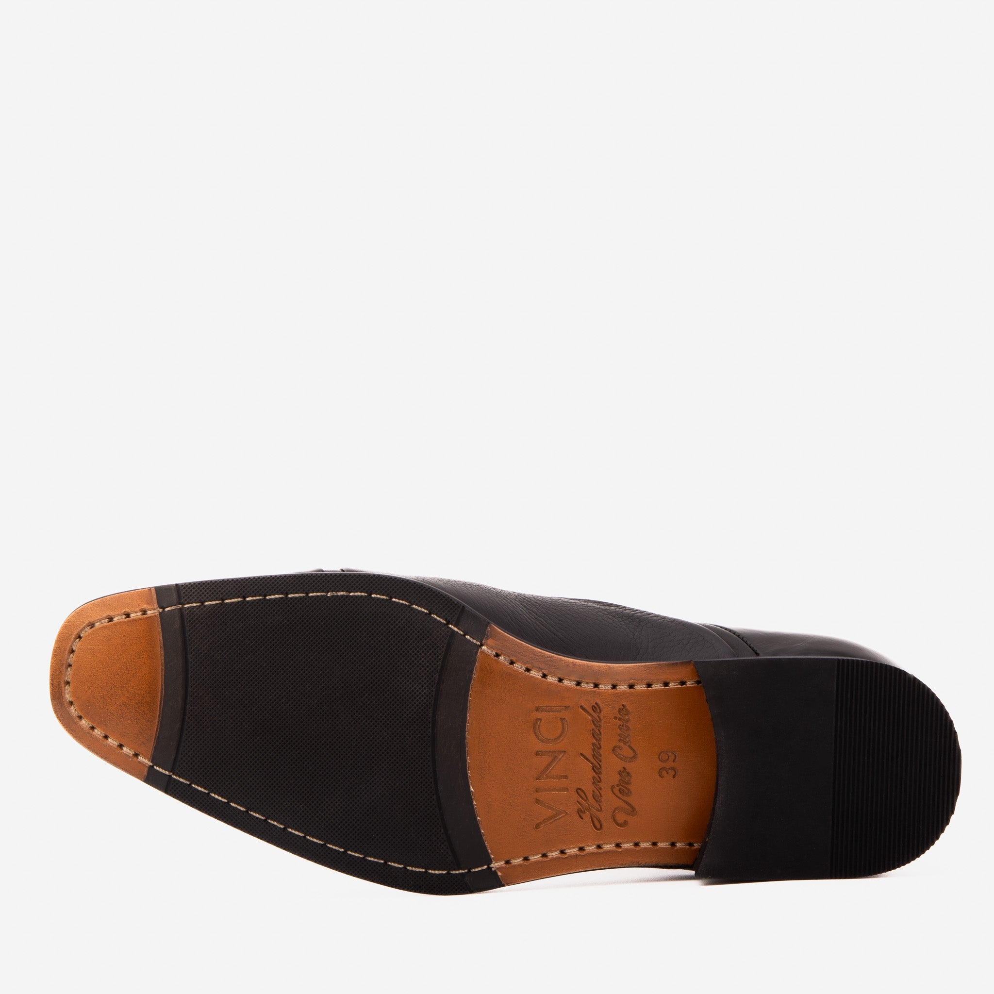 The Rockwell Handmade Black Leather Cap Toe Oxford Shoe