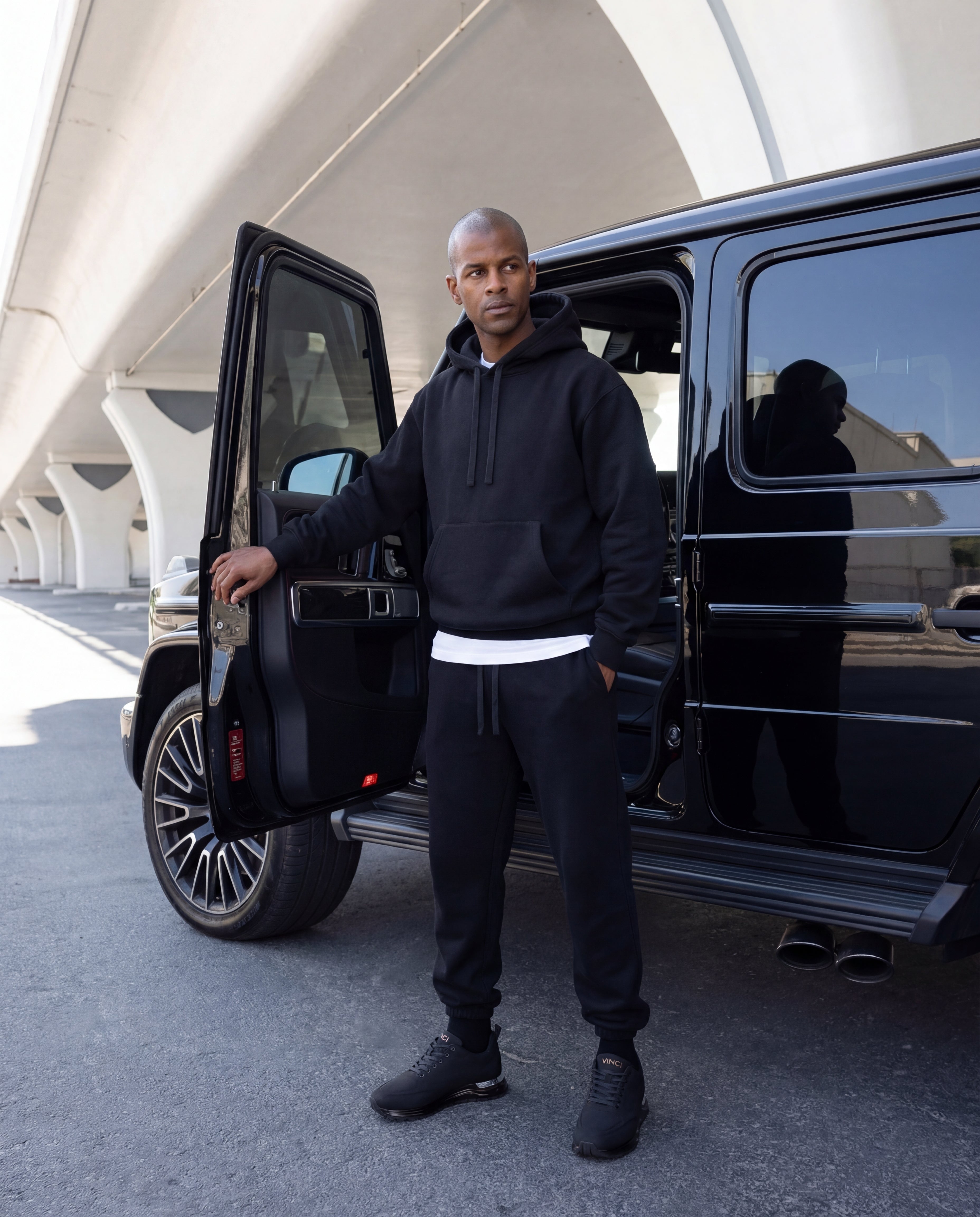 The Lexington Black Sneaker