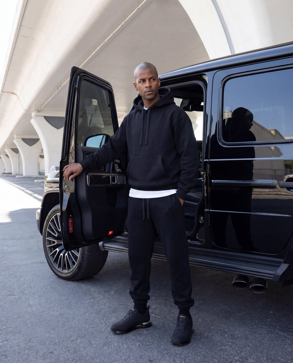 The Lexington Black Sneaker