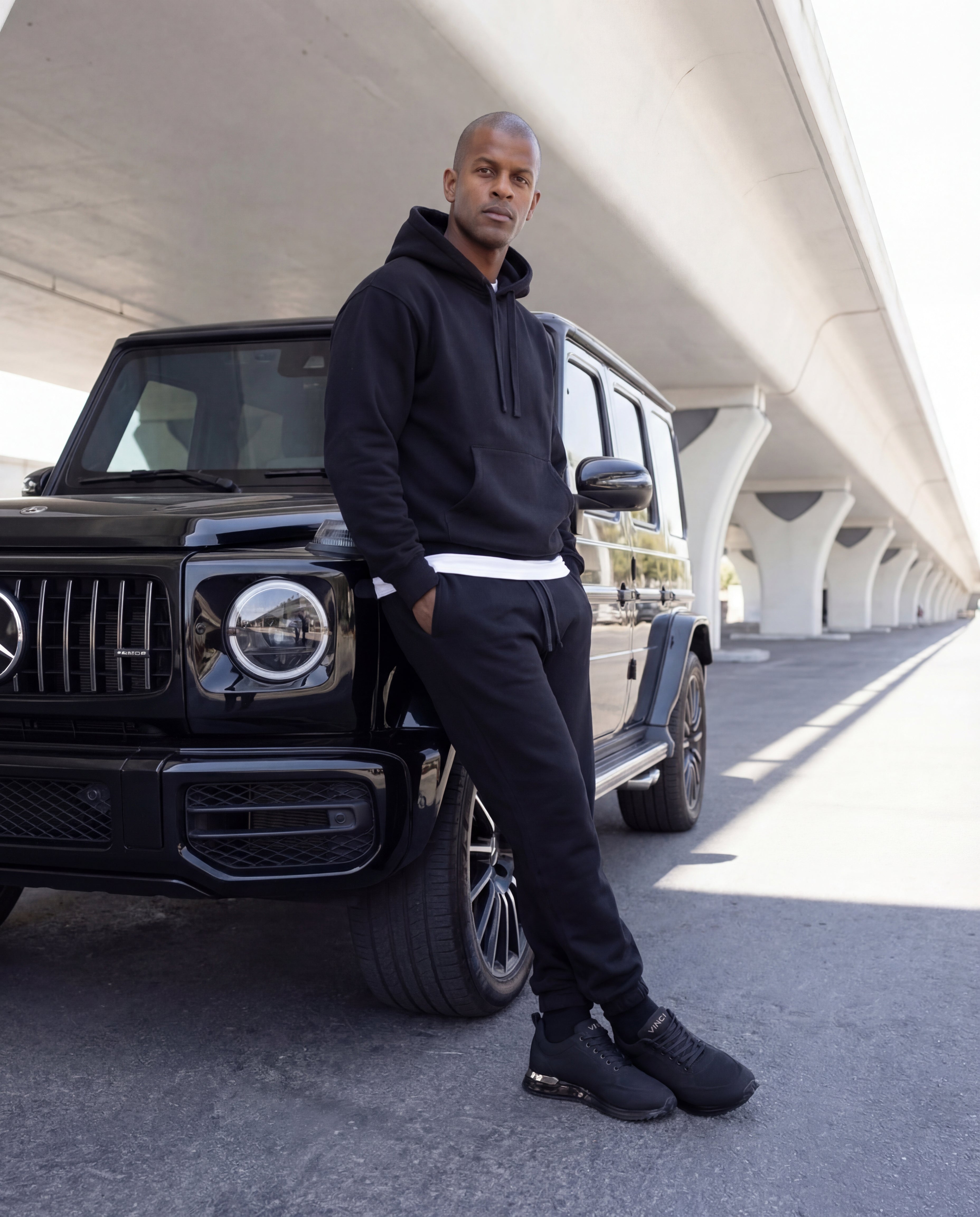 The Lexington Black Sneaker
