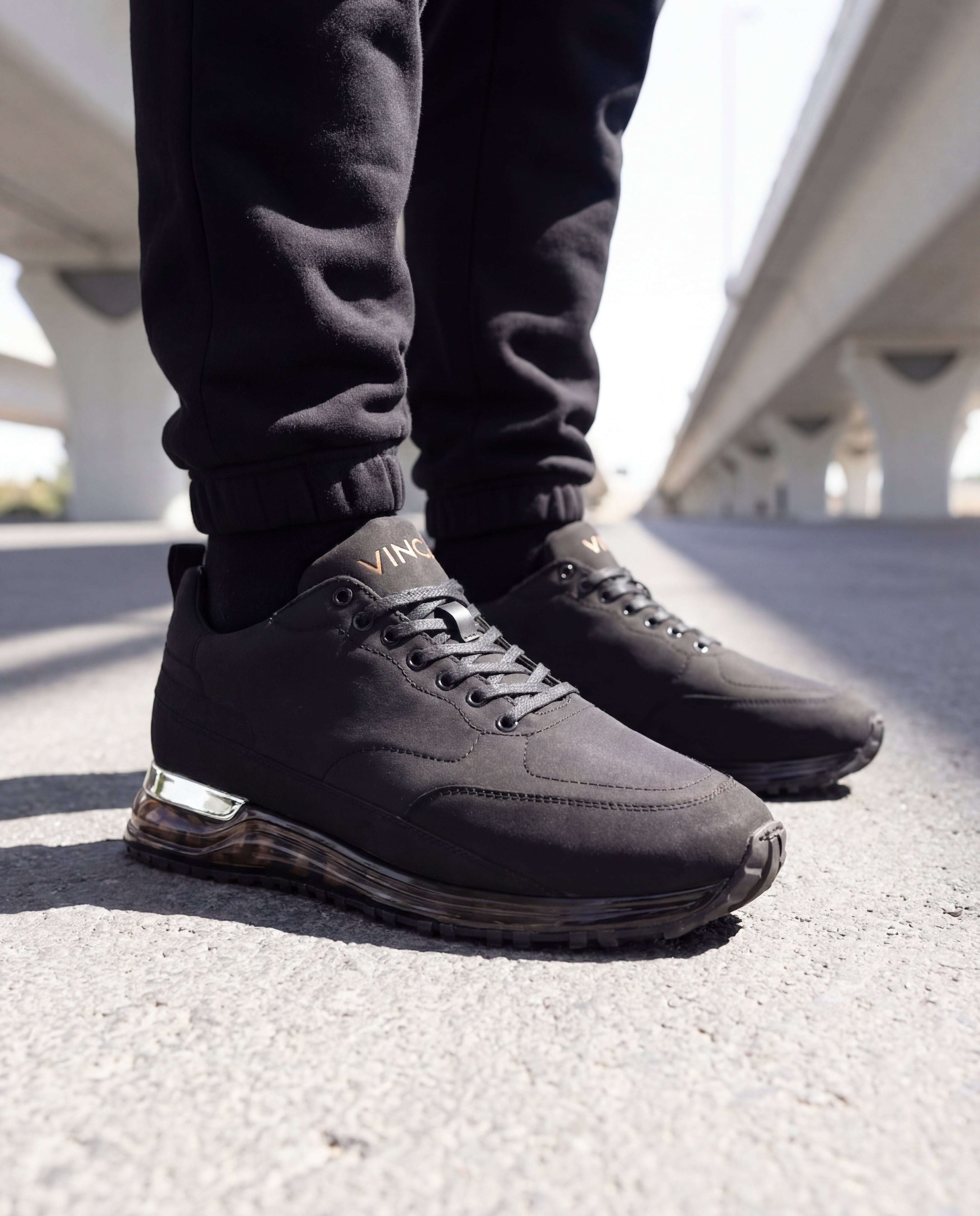 The Lexington Black Sneaker