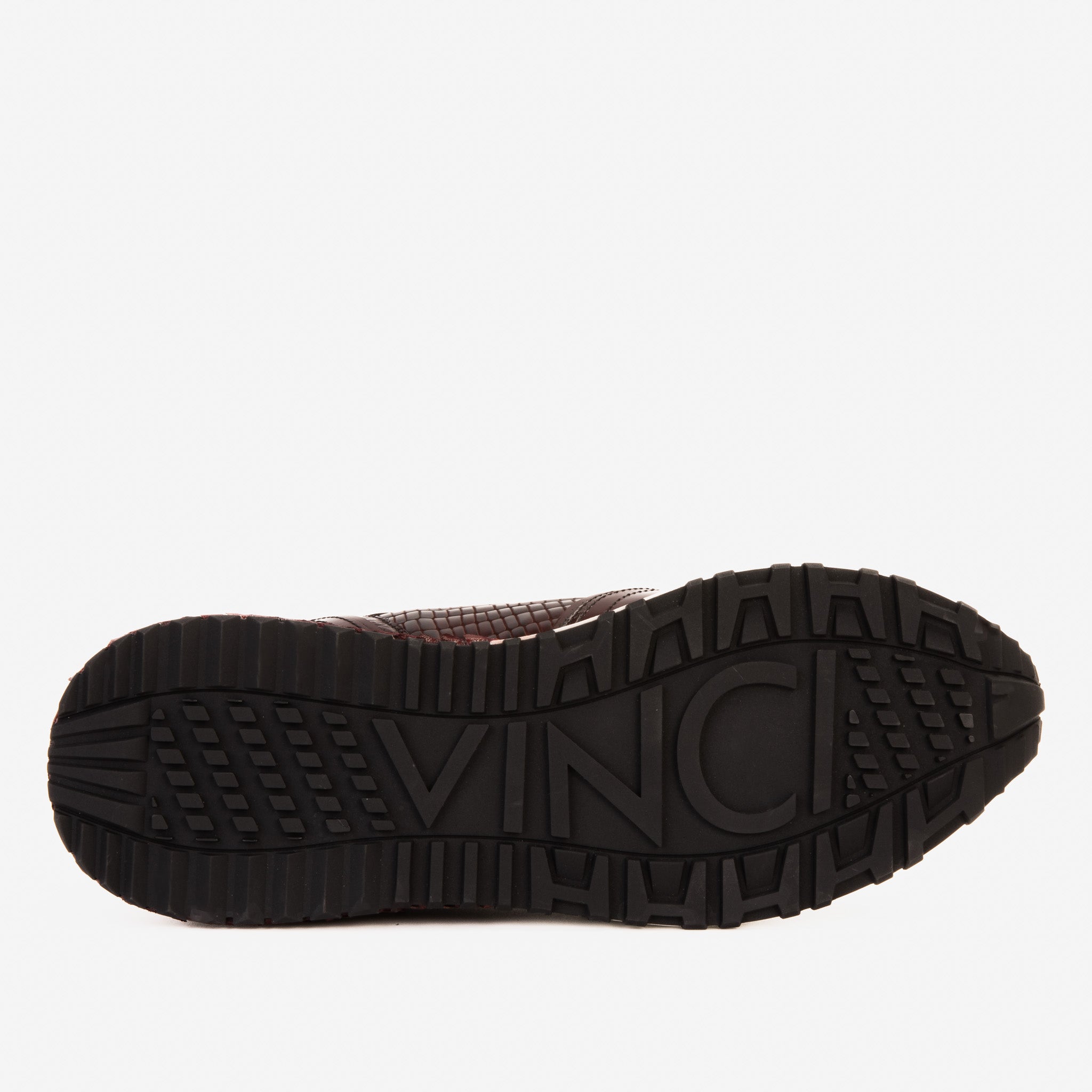 The Empire Burgundy Leather Sneaker