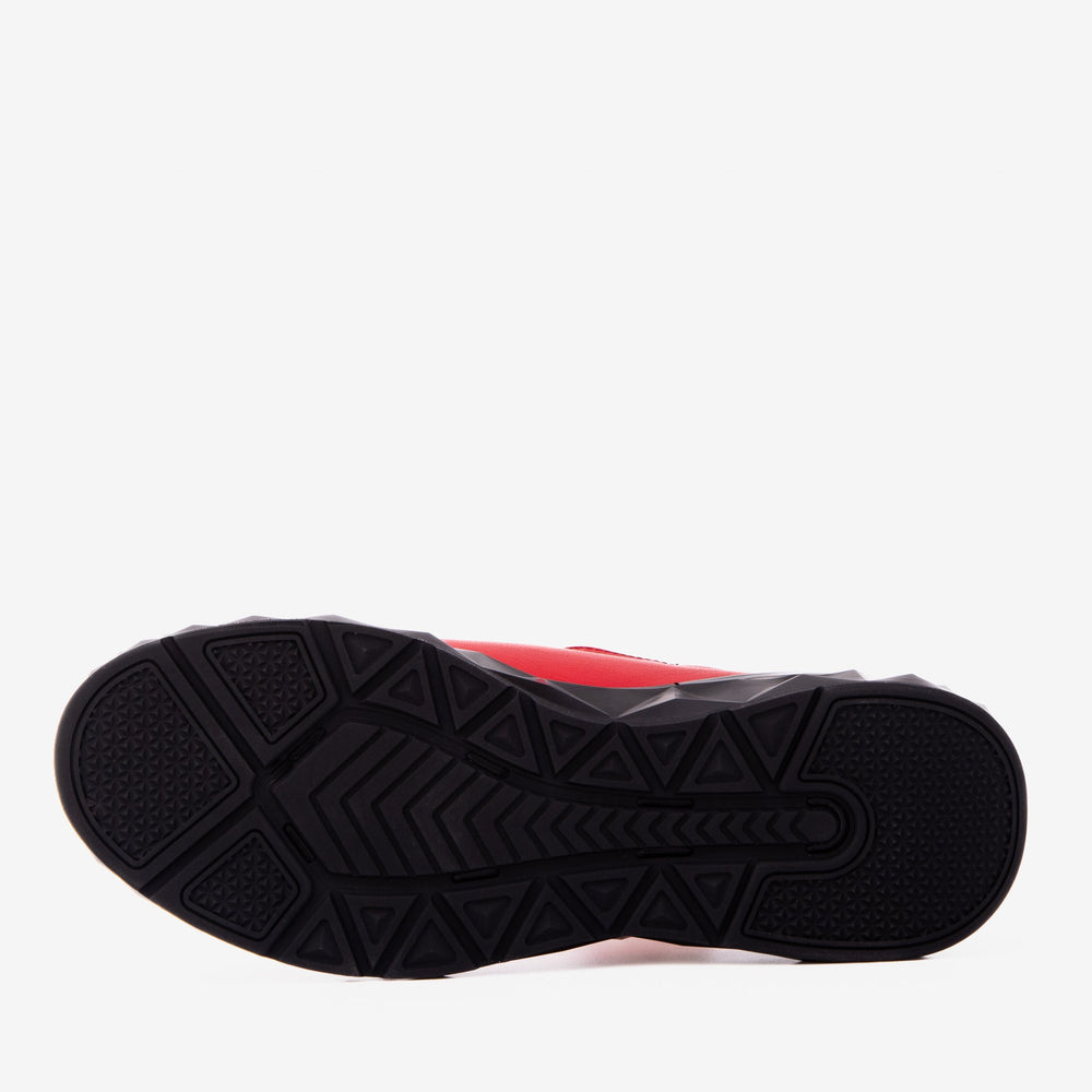 The Vertex Red Leather Men's Sneaker