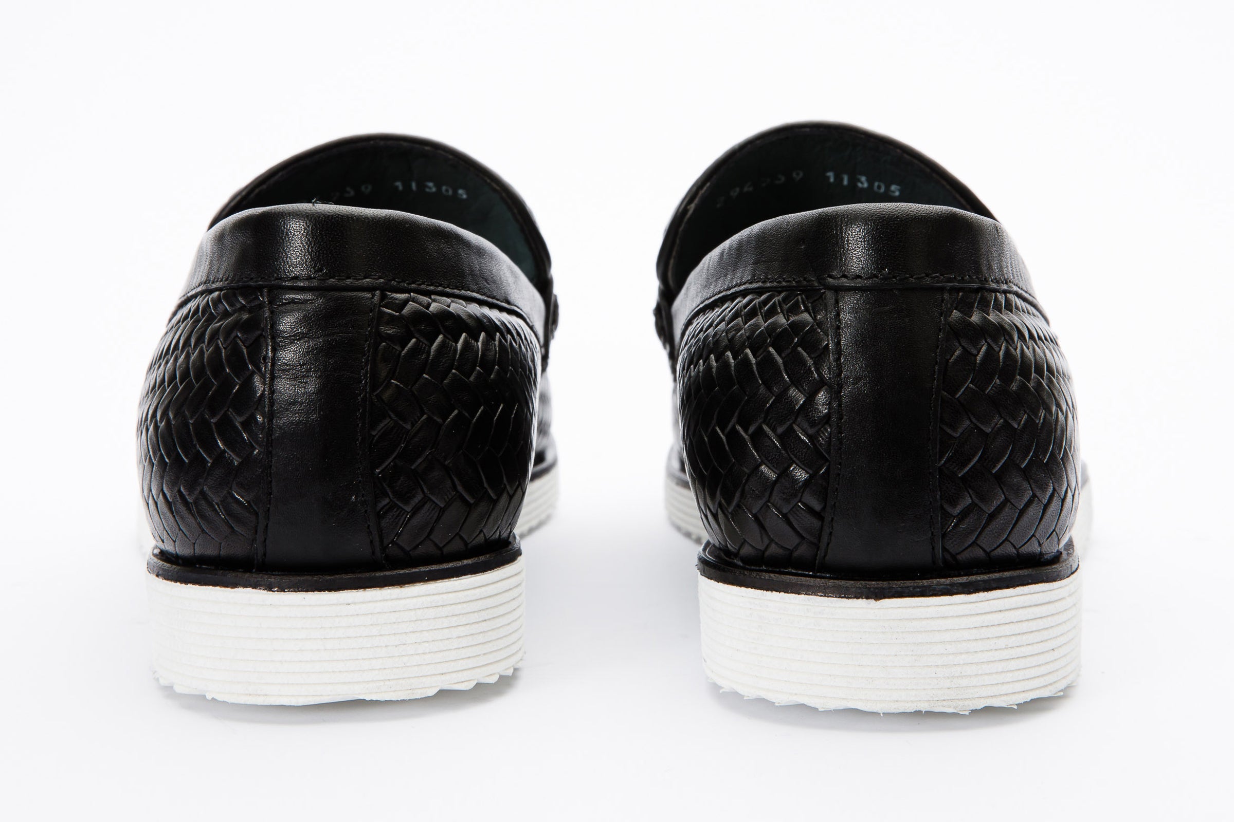 The Sperry Black Leather Tassel Loafer Shoe