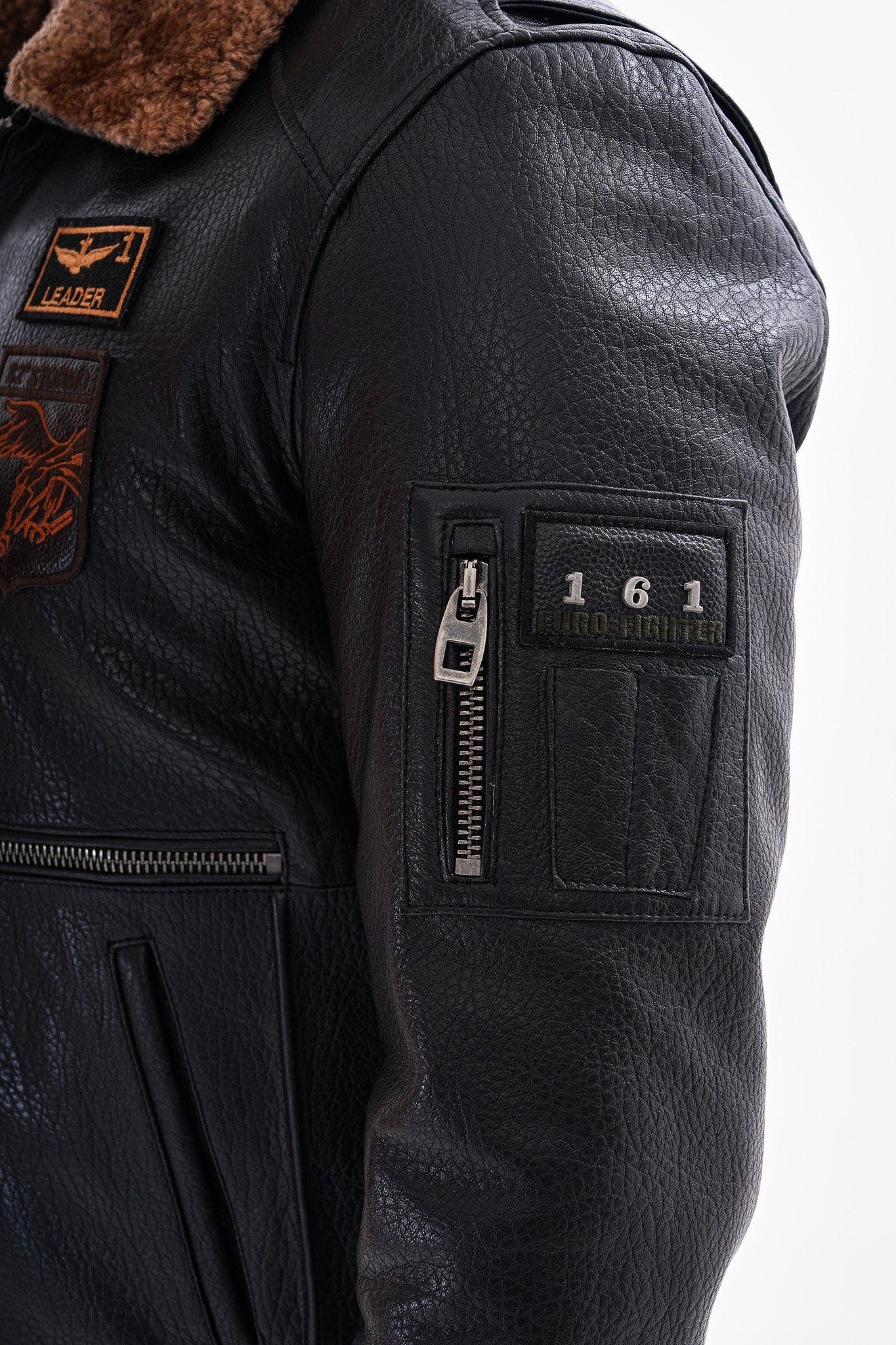 The Northway Black Lambskin Leather Jacket
