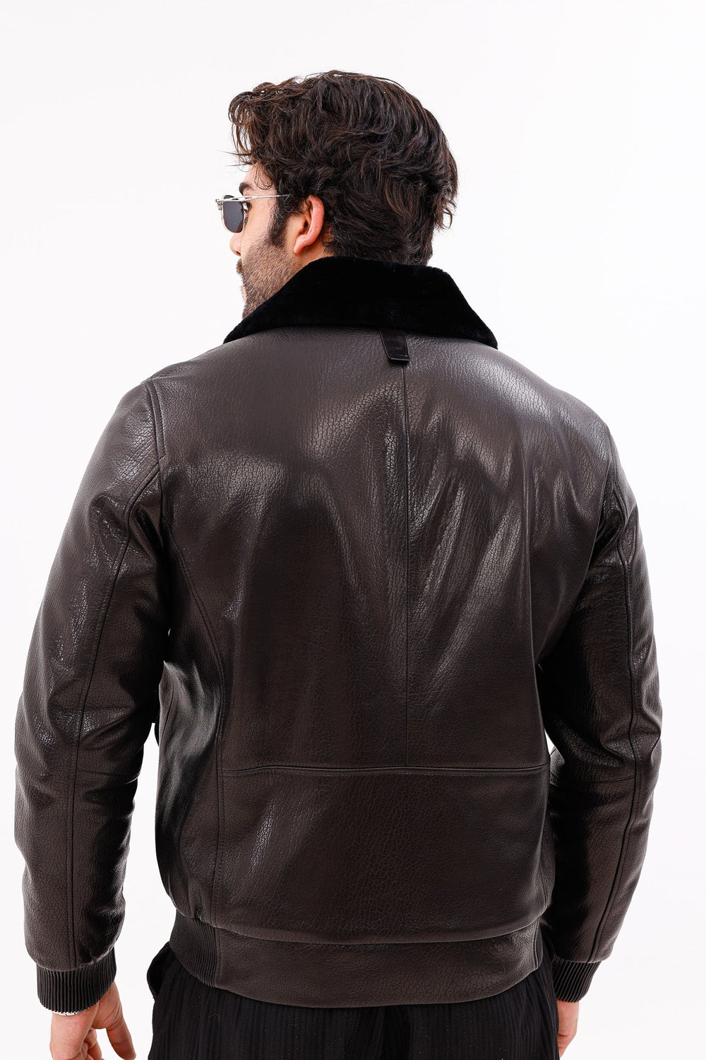 The Ardent Black Lambskin Leather Jacket