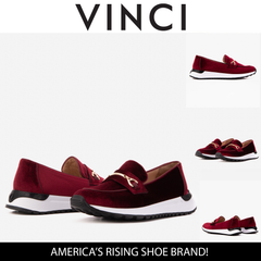 The Milan Burgundy Leather Sneaker