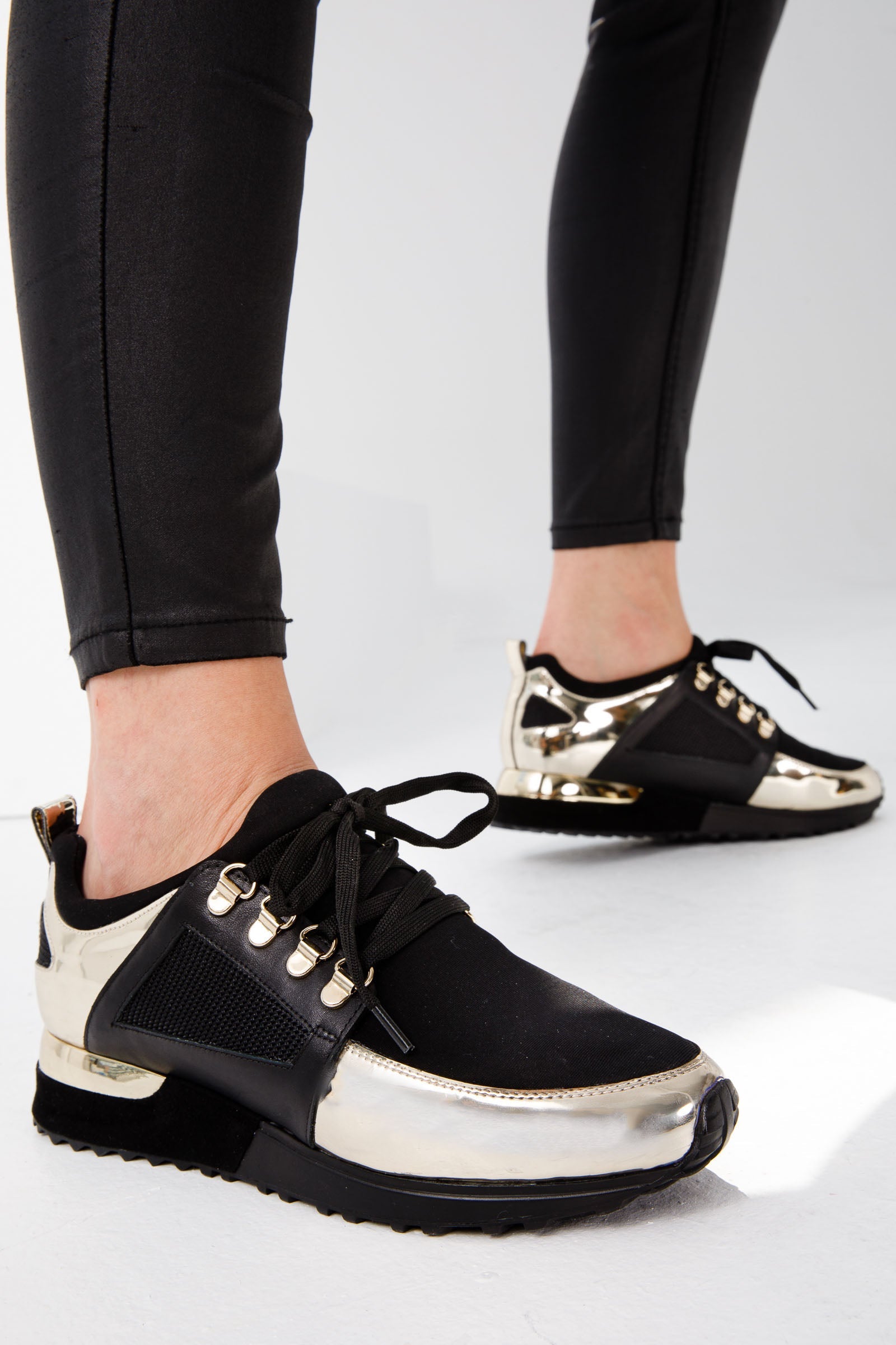 The Emir Gold Leather Sneaker Limited Edition