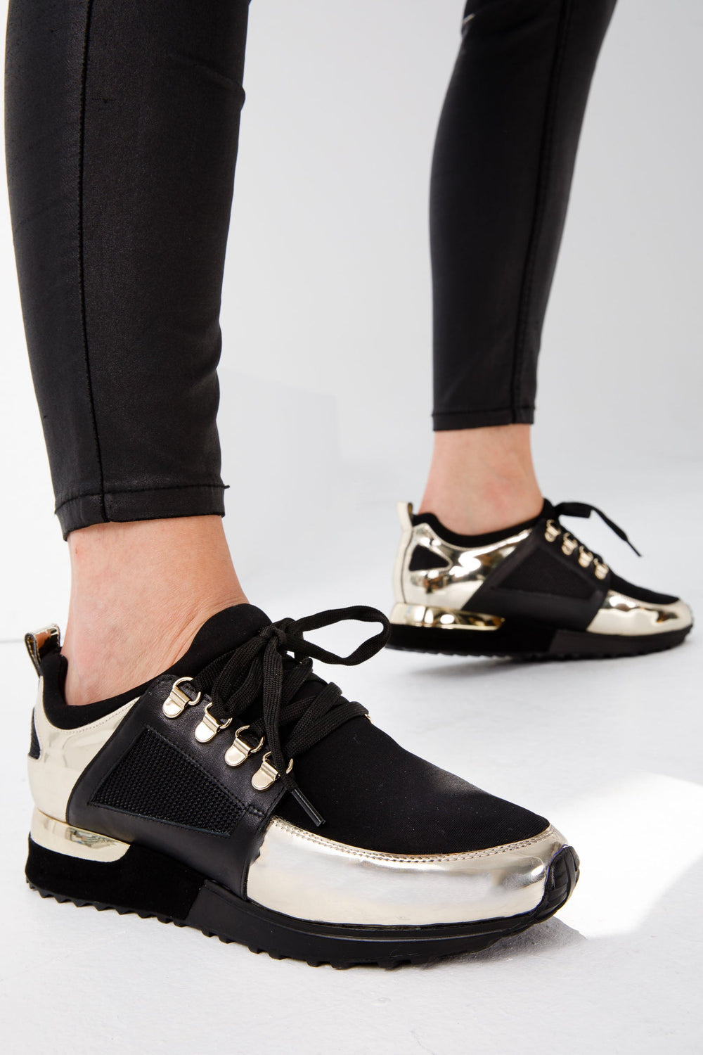 The Emir Gold Leather Sneaker Limited Edition
