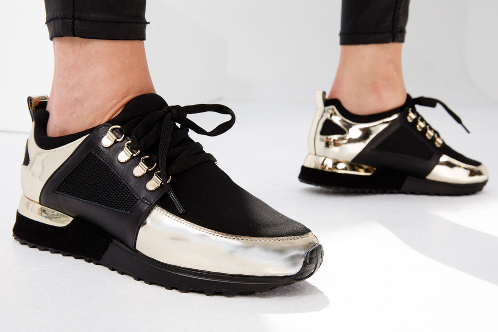 The Emir Gold Leather Sneaker Limited Edition