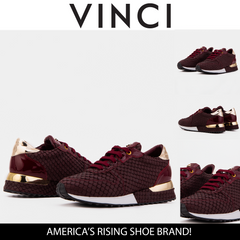 The Scarlet Burgundy Leather Sneaker