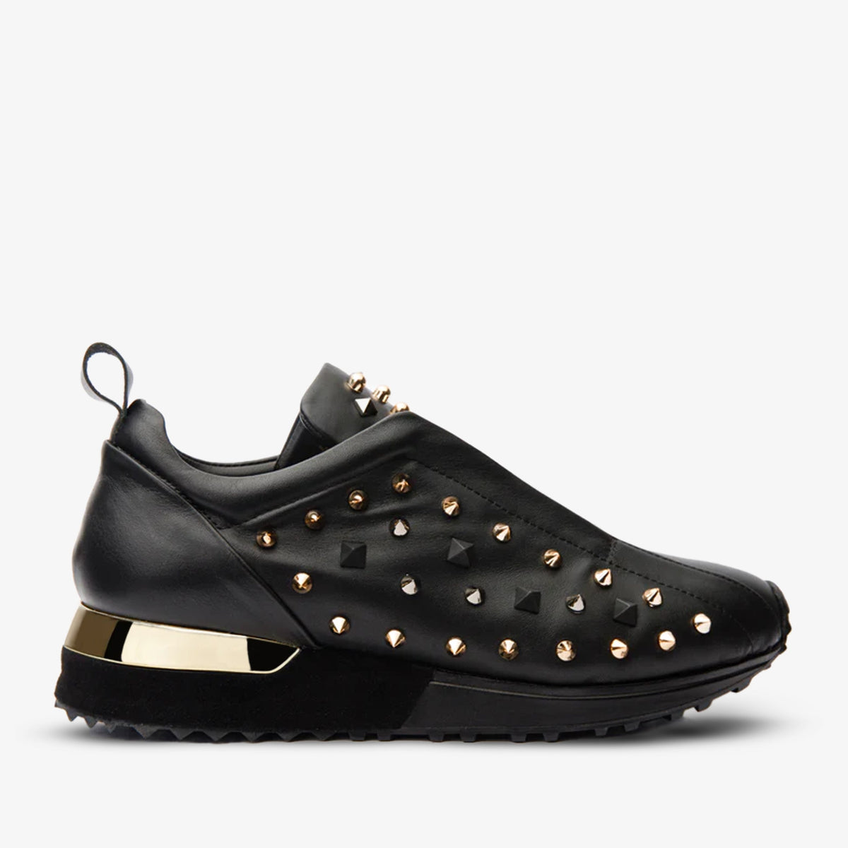 The Infanta Black Spike Leather Sneaker Limited Edition
