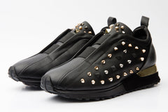 The Infanta Black Spike Leather Sneaker Limited Edition