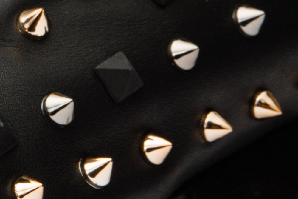 The Infanta Black Spike Leather Sneaker Limited Edition