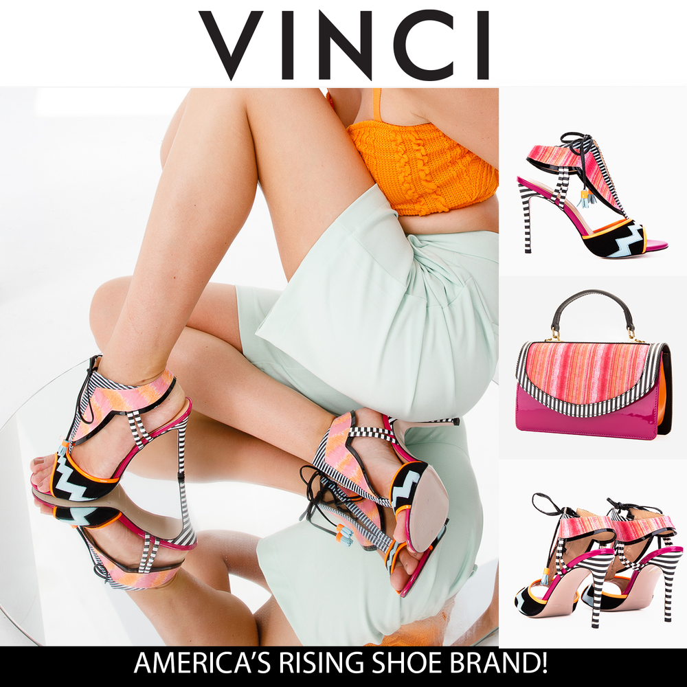 The Santa Amaro Multicolor T-Strap Lace-Up Leather Sandal