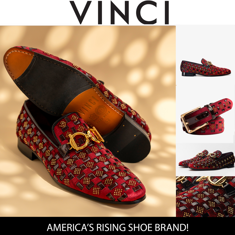 The Vicino Shoe Burgundy Bit Dress Loafer Limited Edition Shoe