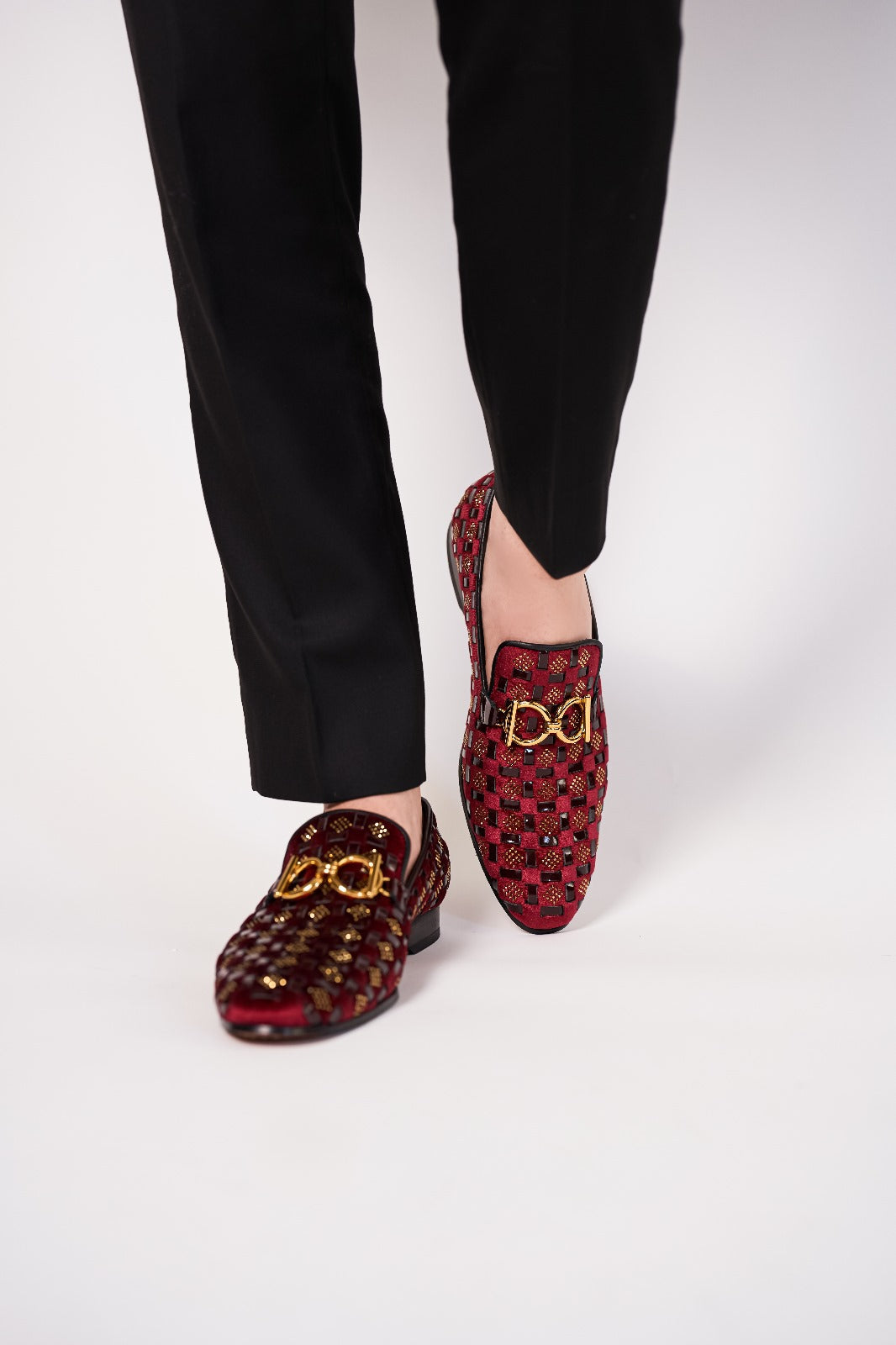 The Vicino Shoe Burgundy Bit Dress Loafer Limited Edition Shoe