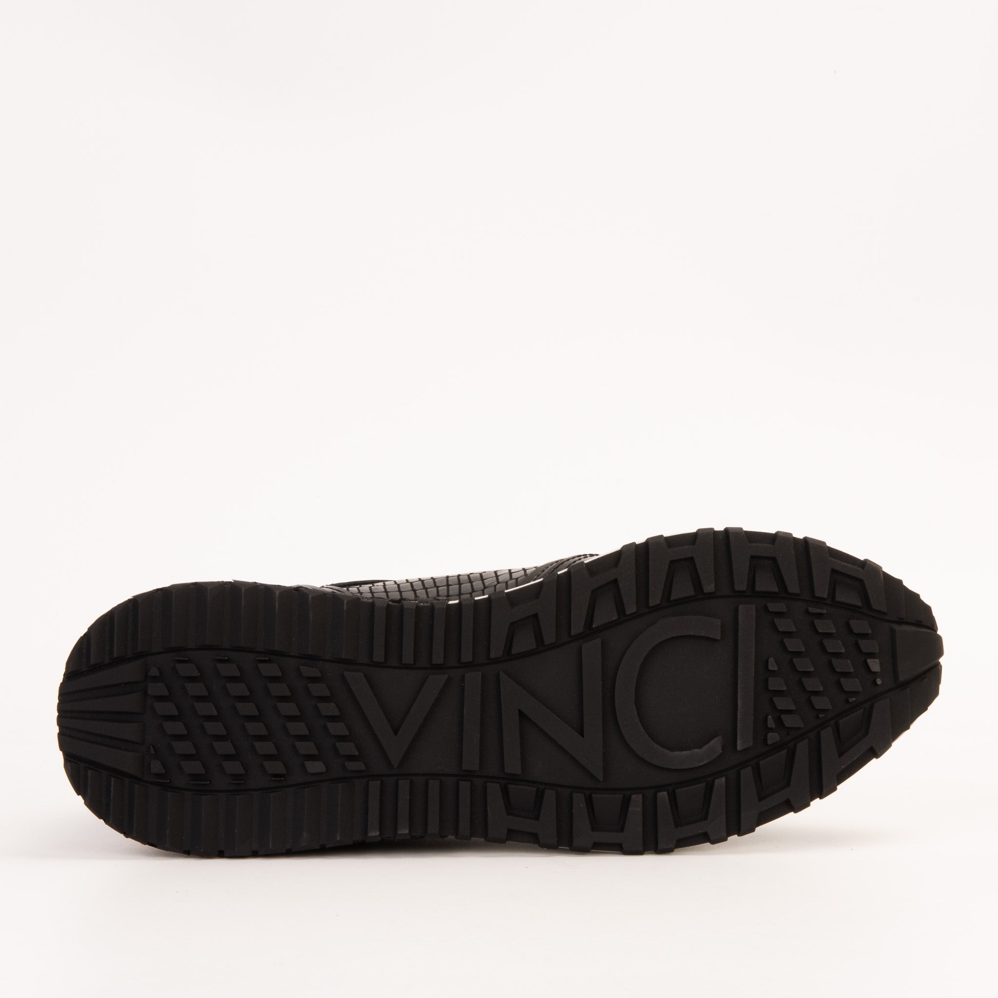 The Empire Black Leather Sneaker