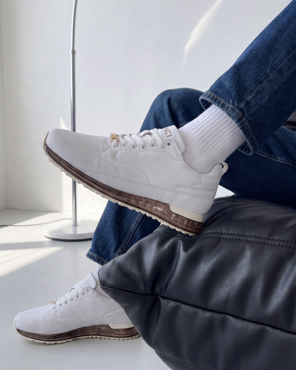 The Lexington White Sneaker