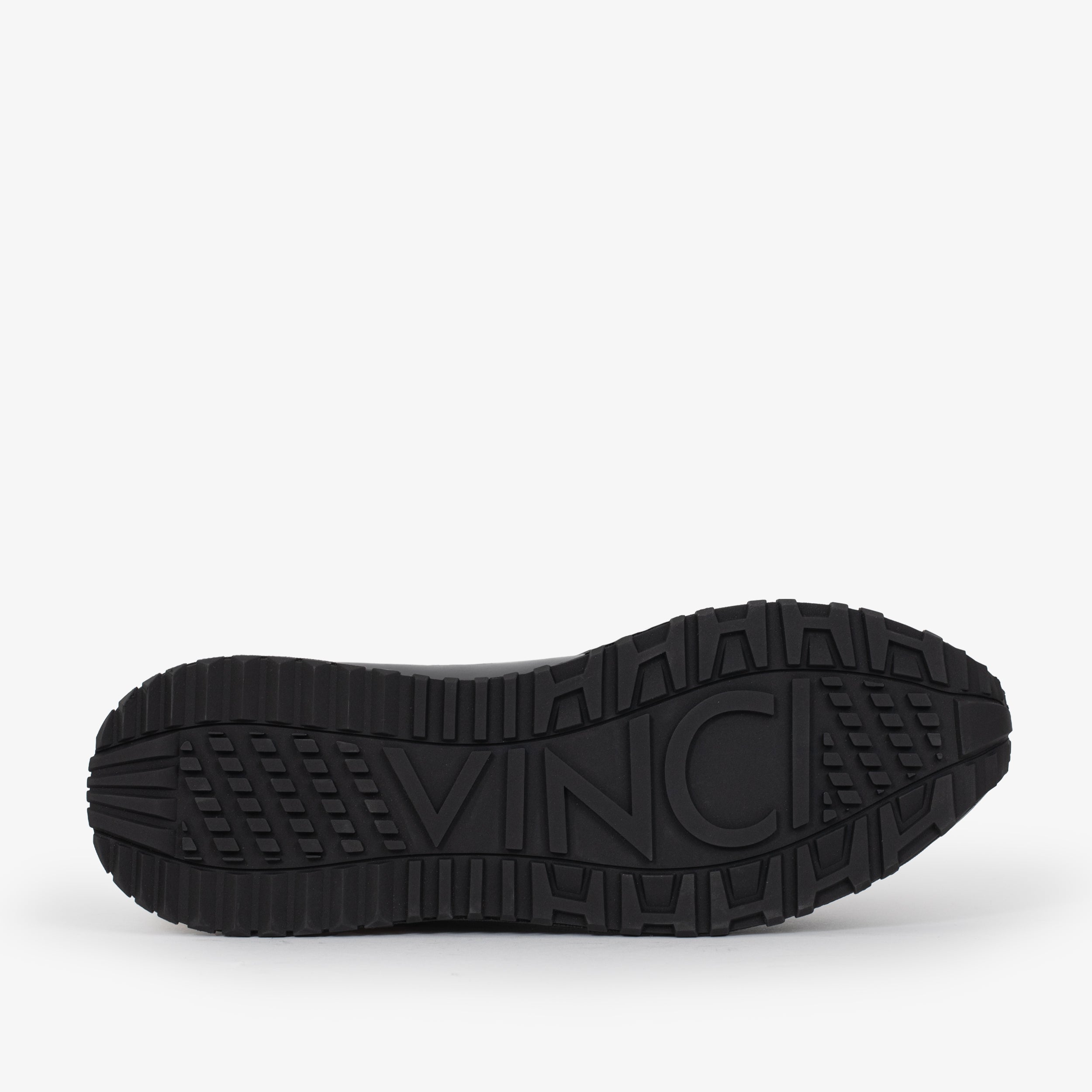 The Rialto Black Gold Leather Sneaker