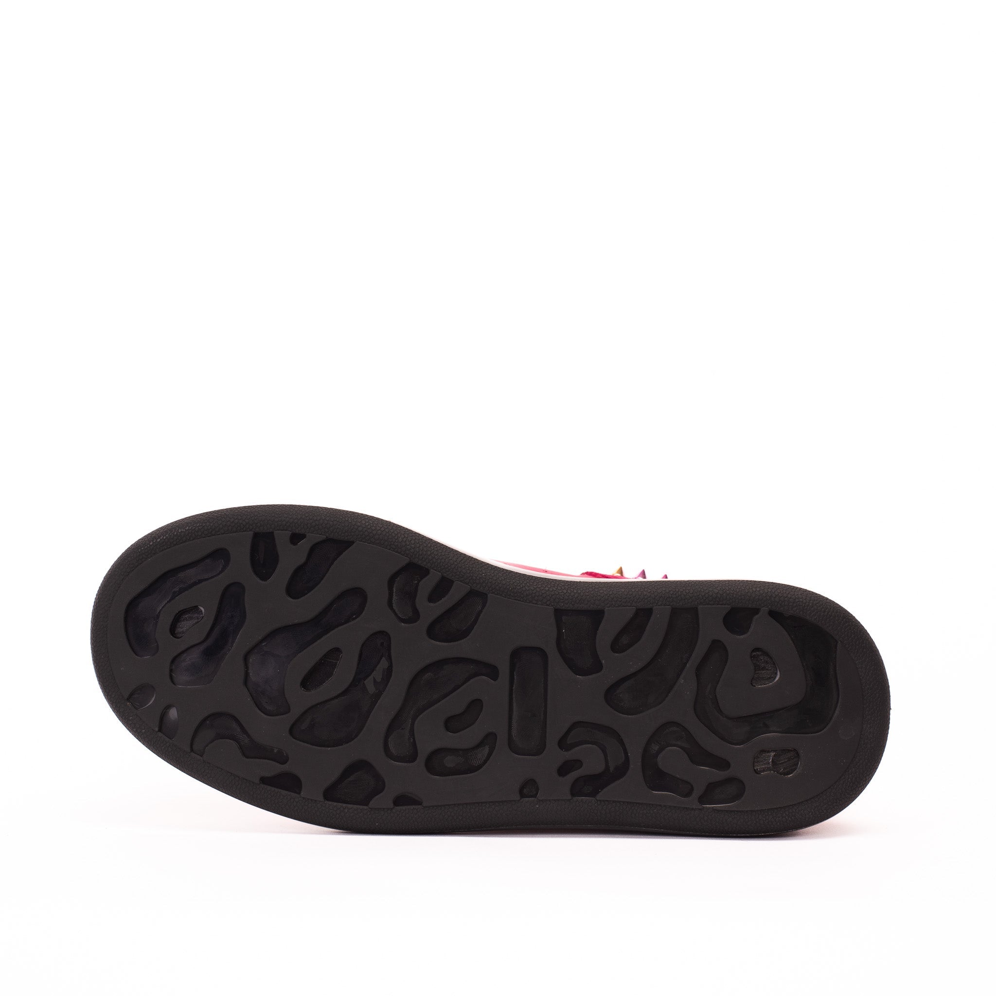 The Venezia Fuchsia Leather Sneaker