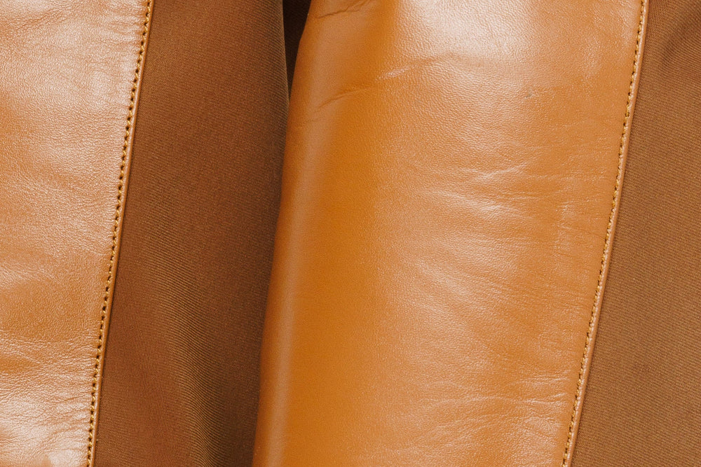 The Fairoks Tan Leather Knee High Boot