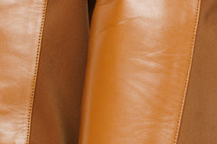 The Fairoks Tan Leather Knee High Boot