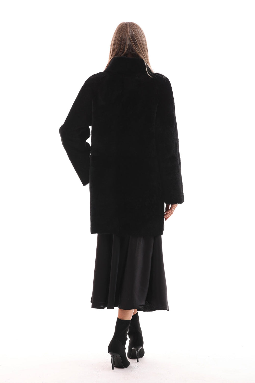The Nyra Reversible Shearling Leather Jacket