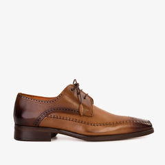 The Moon Tan Leather Derby Shoe