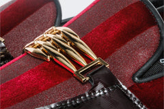 The Pontalto Leather Shoe Burgundy Bit Loafer