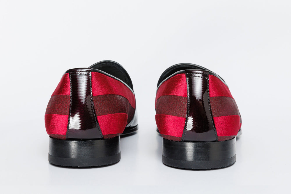 The Pontalto Leather Shoe Burgundy Bit Loafer