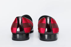 The Pontalto Leather Shoe Burgundy Bit Loafer