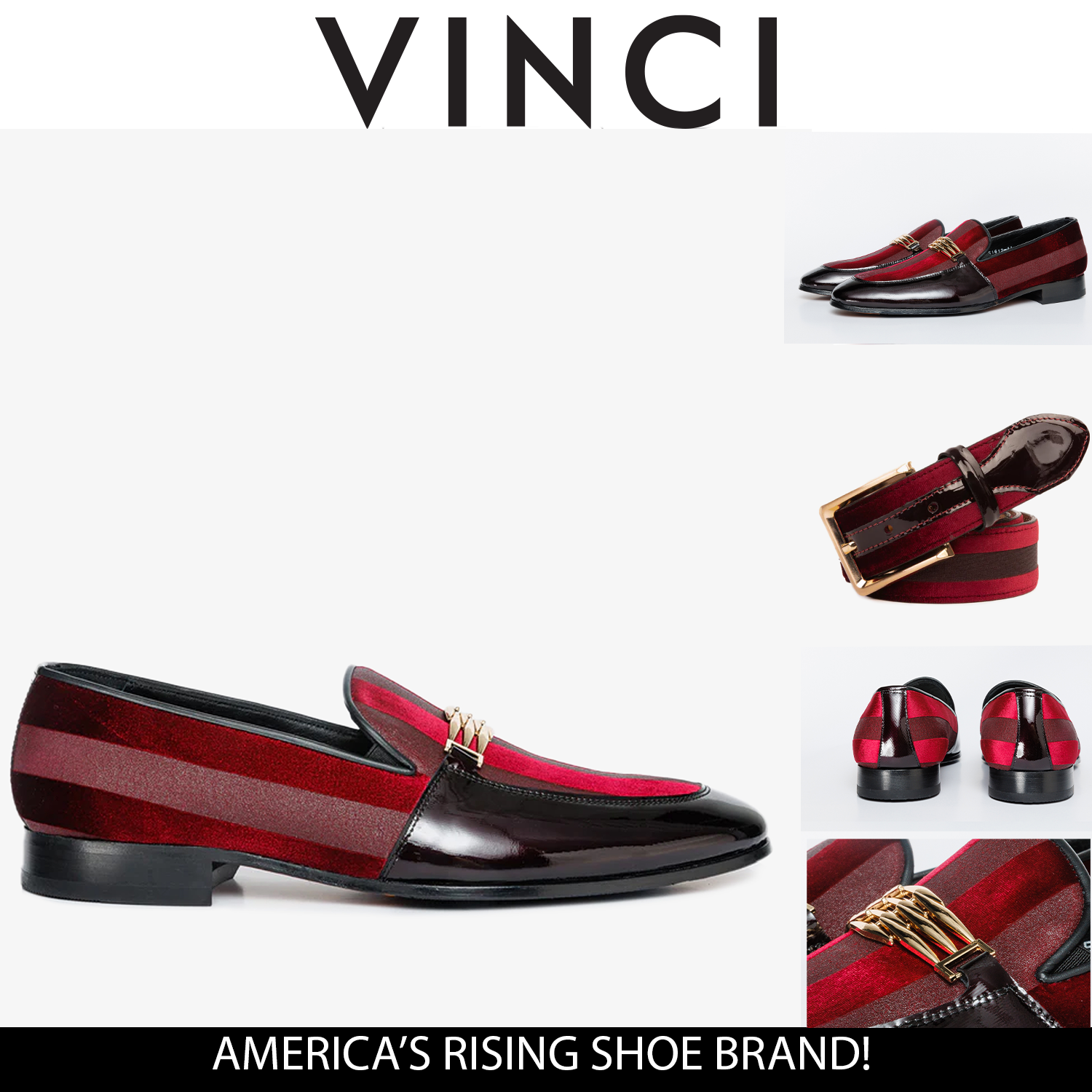 The Pontalto Leather Shoe Burgundy Bit Loafer