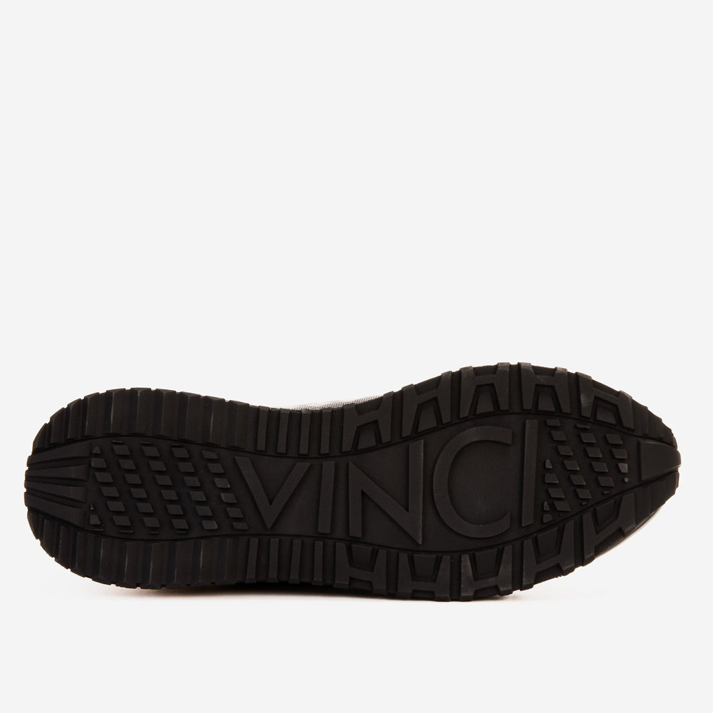 The Cenova Black Gold Leather Sneaker