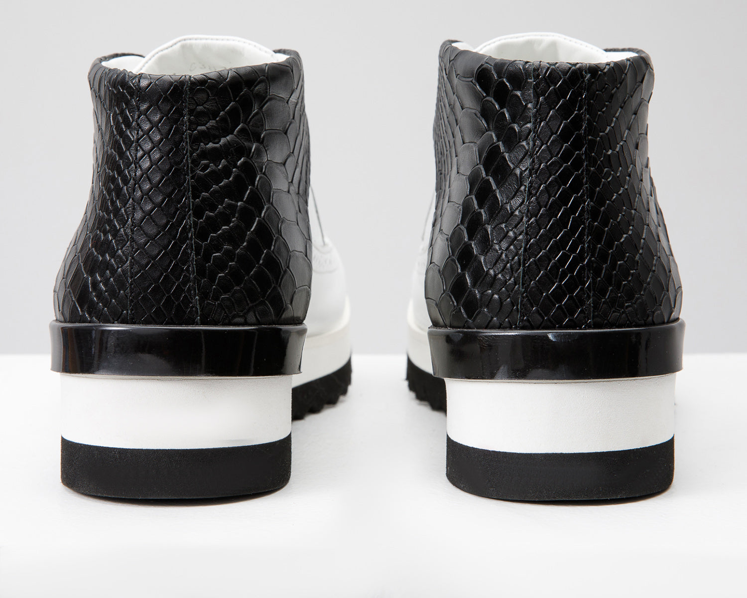 The Kagan White Wingtip Chukka Sneaker Boot