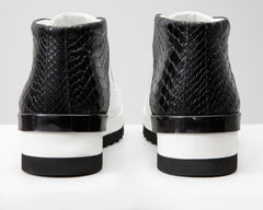 The Kagan White Wingtip Chukka Sneaker Boot