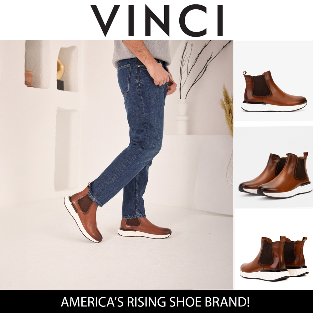 The Apex Tan Leather Chealsea Boot
