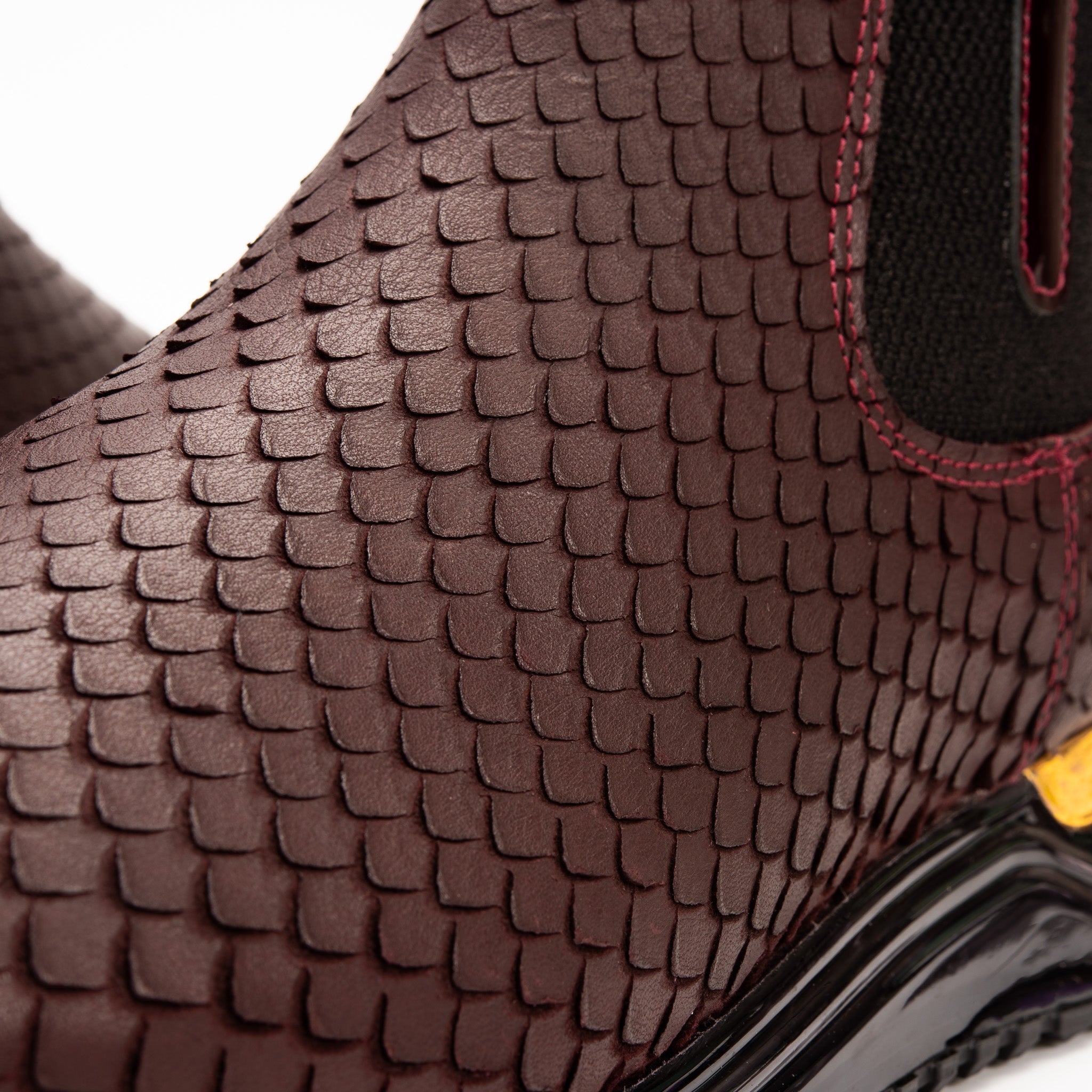 The Panther Burgundy Leather Chelsea Boot