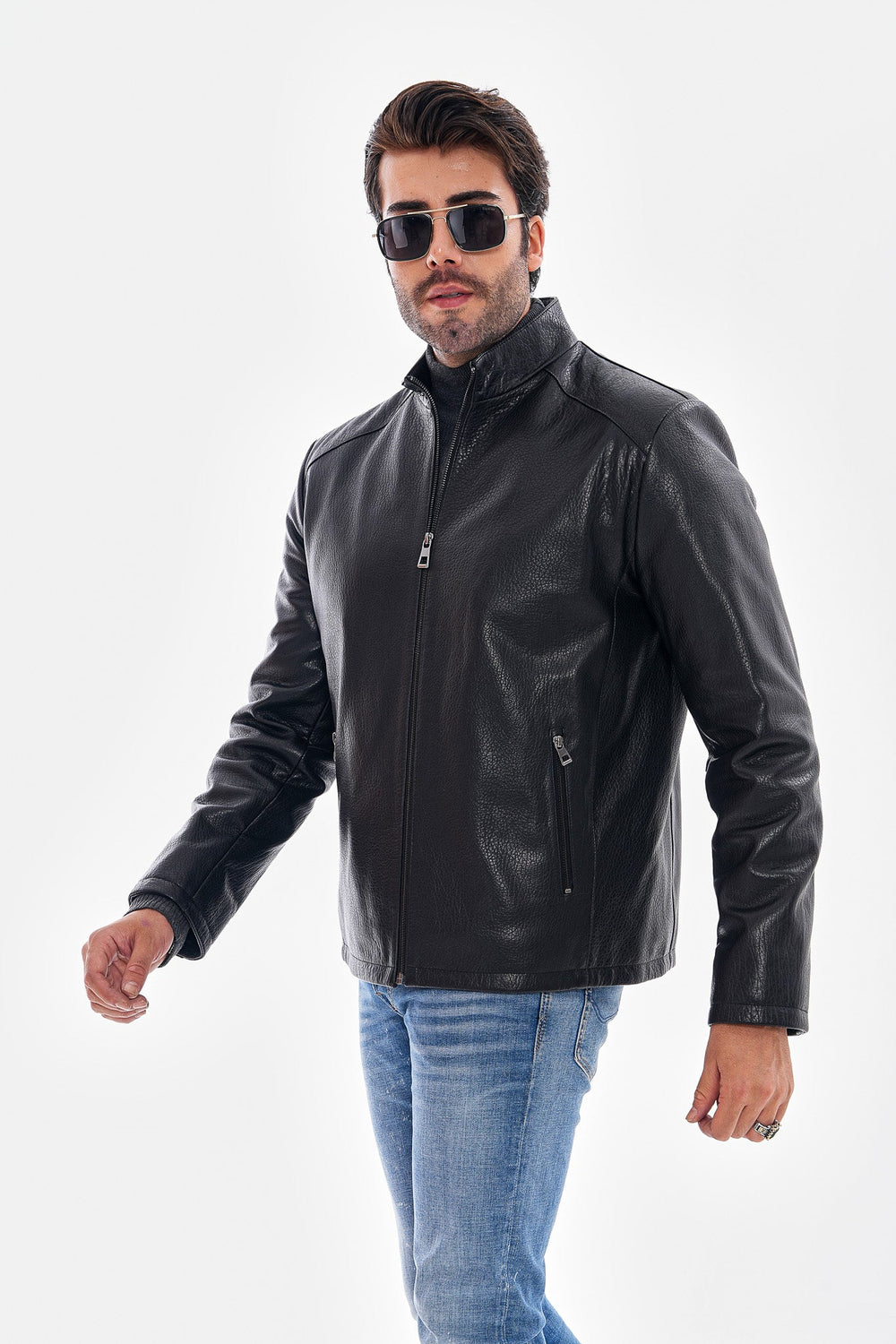 The Varden Black Leather Jacket