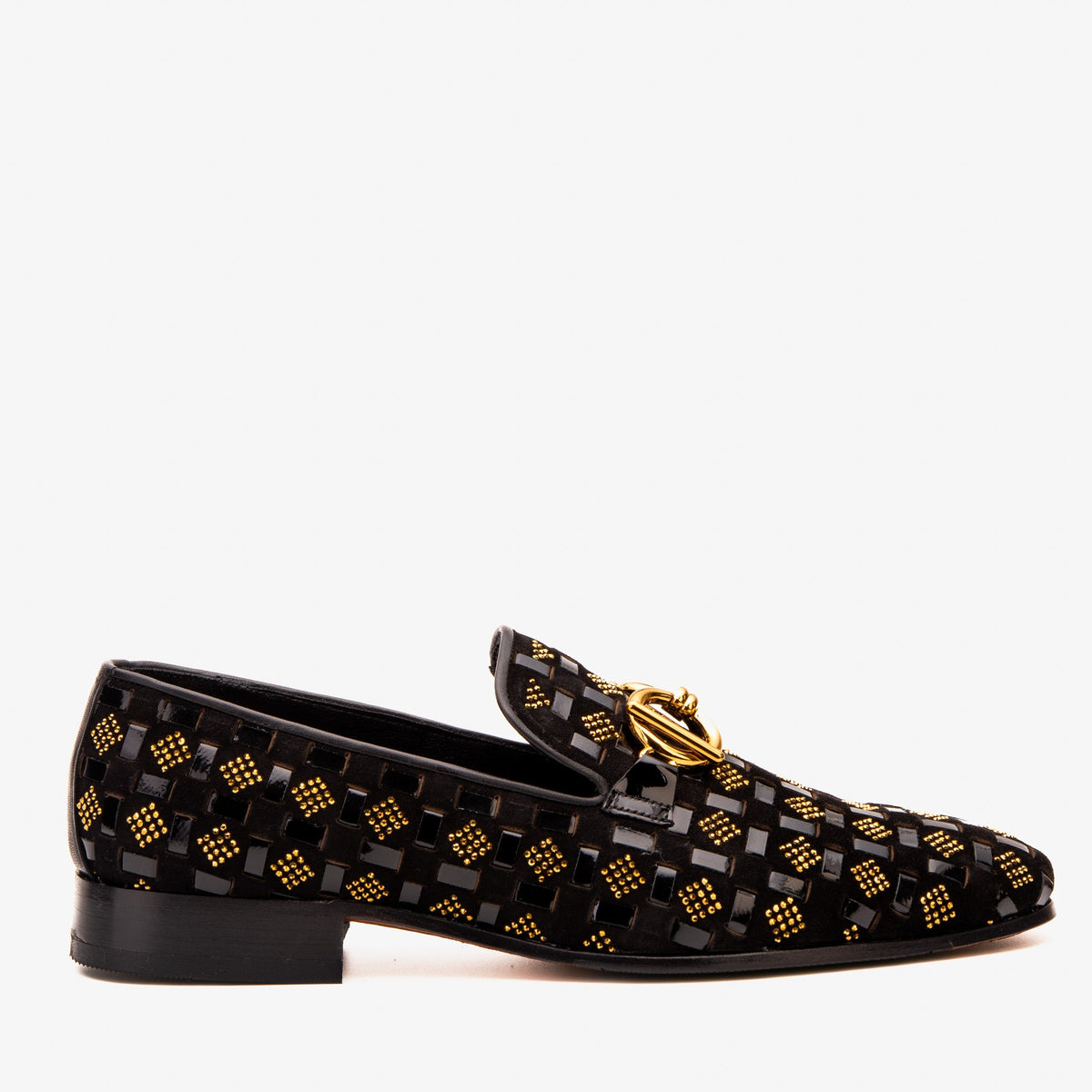 The Vicino Shoe Black Bit Dress Loafer