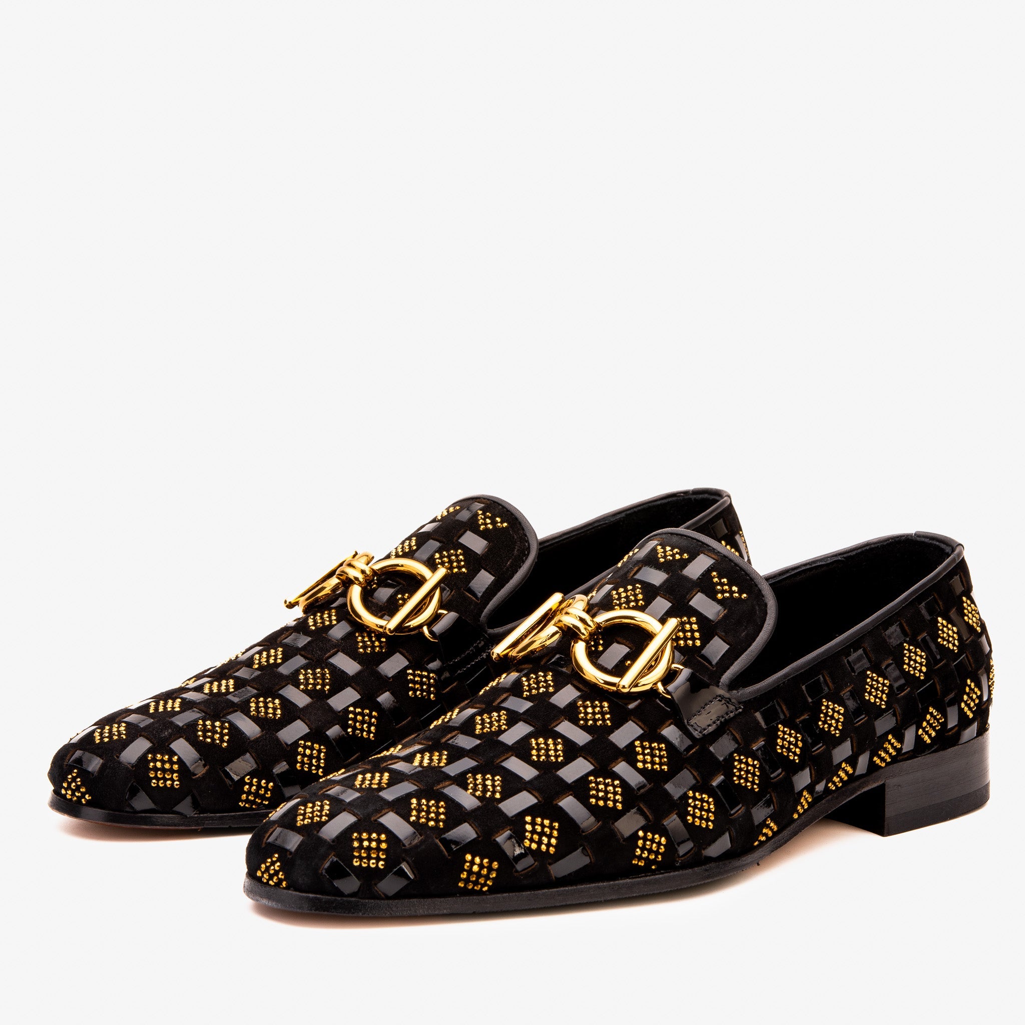 The Vicino Shoe Black Bit Dress Loafer