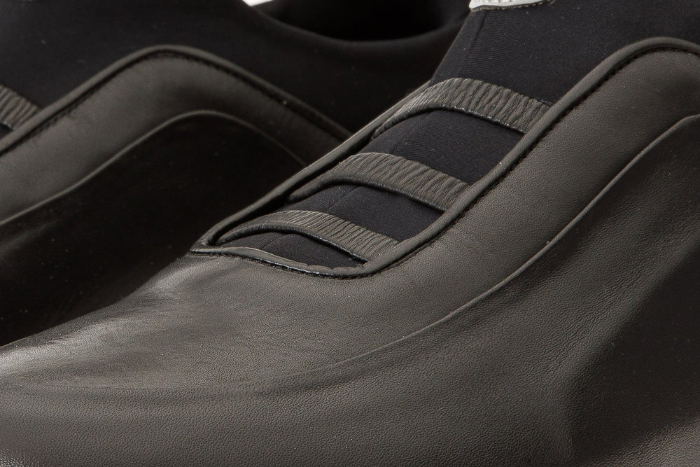 The Sonoma Black Leather Sneaker