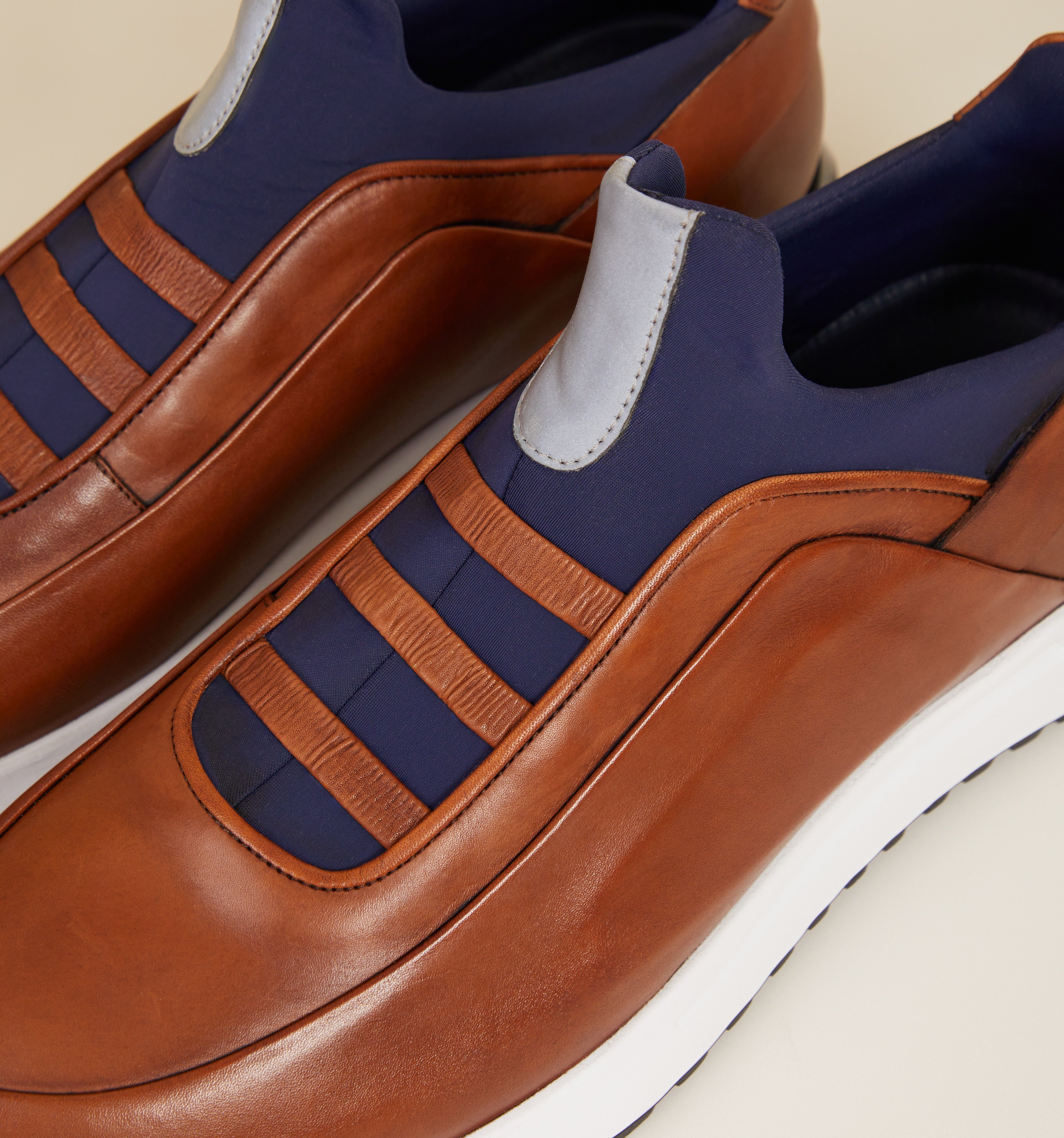 The Sonoma Tan Leather Sneaker