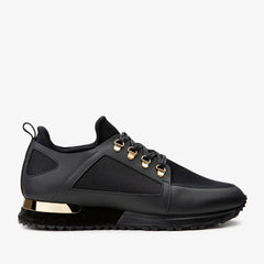 The Emir Black Leather Sneaker
